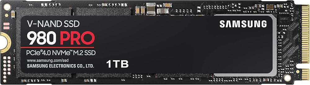 1TB NVMe SSD Samsung 980 Pro